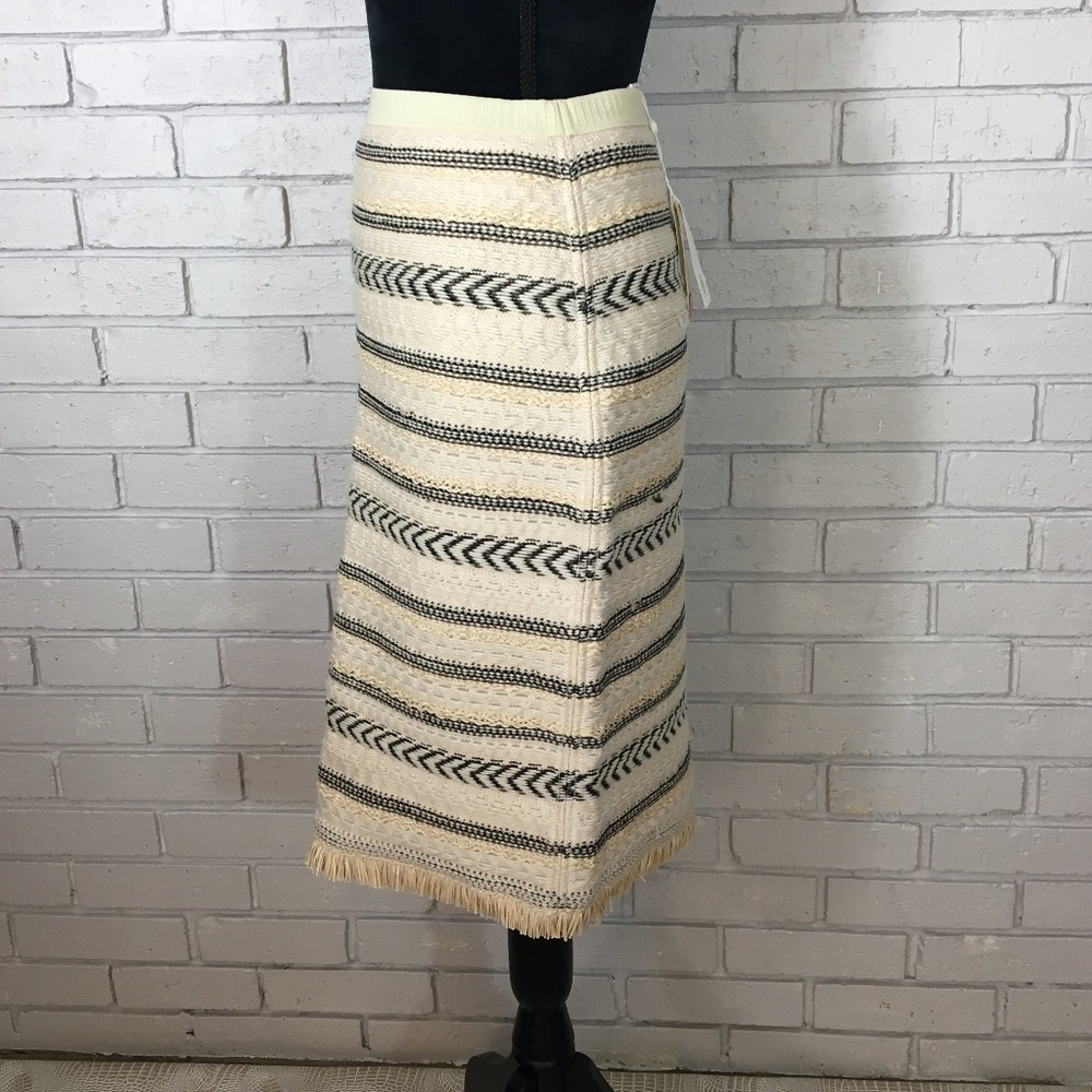 New Tory Burch - Jacquard Skirt cream - Picture 3 of 8
